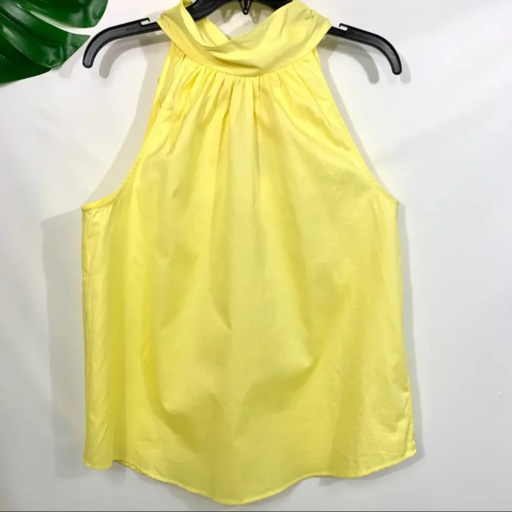 J. Crew Oxford Sleeveless Bow Tie Blouse Top Style G4903 NWT